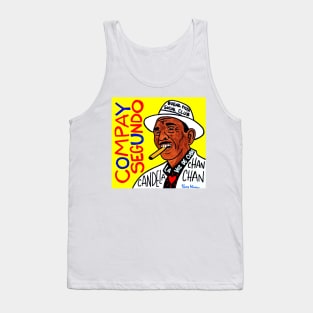 Compay Segundo pop folk art Tank Top